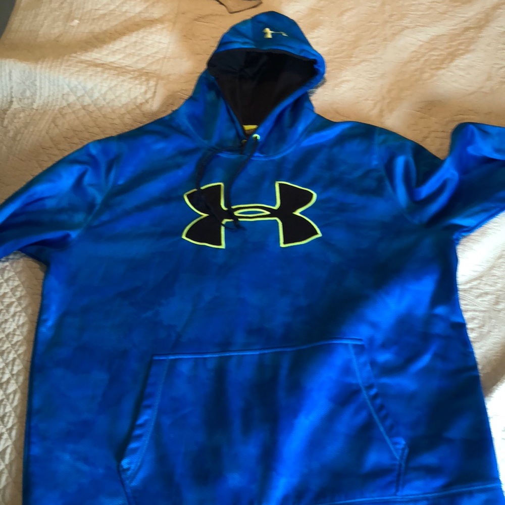 LIMITED EDITION ROYAL BLUE UNDER ARMOR HOODIE!